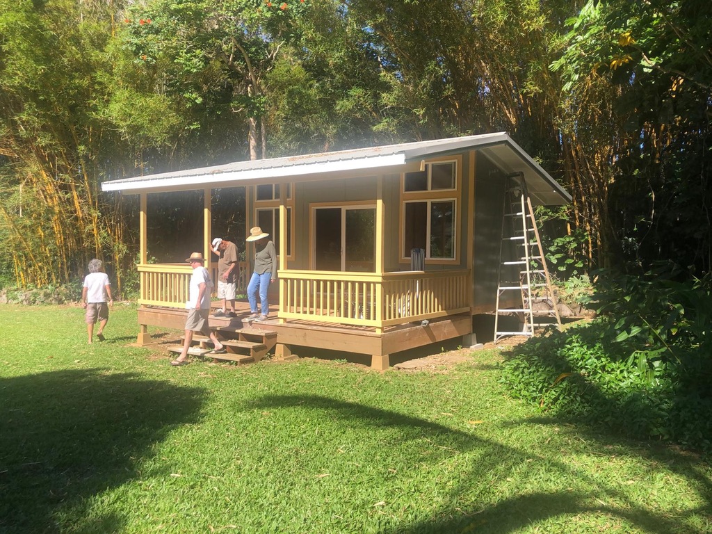 Maui Eco Built Team During Project